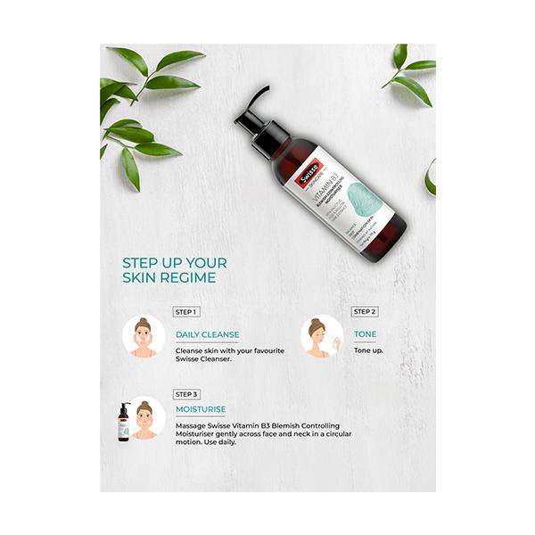 Swisse SC Vitamin B3 Blemish Controlling Moisturiser 115 gm - Face Creams