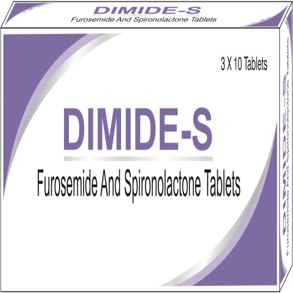 DIMIDE S Tablet 10's - Hypertension-Diu