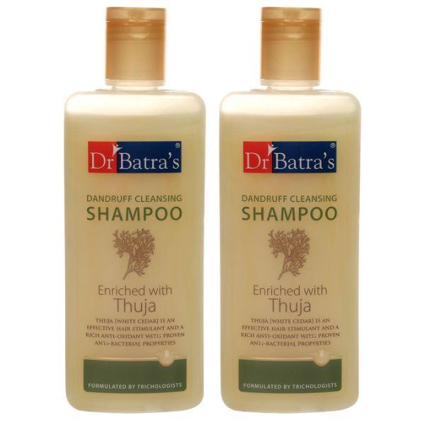 Netmeds | Dr Batra's Dandruff Cleansing Shampoo - Thuja (Pack of 2 x 200 ml)