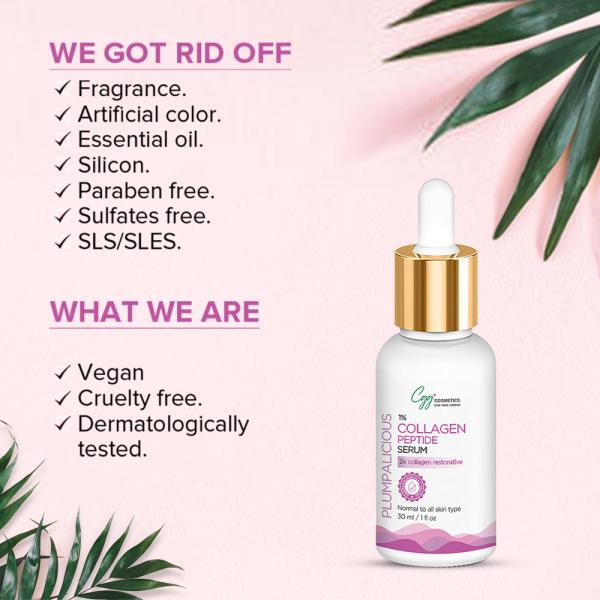 Netmeds | CGG Cosmetics Collagen Peptide Night Facial Serum - Anti-Aging, Anti-Wrinkle 30 ml