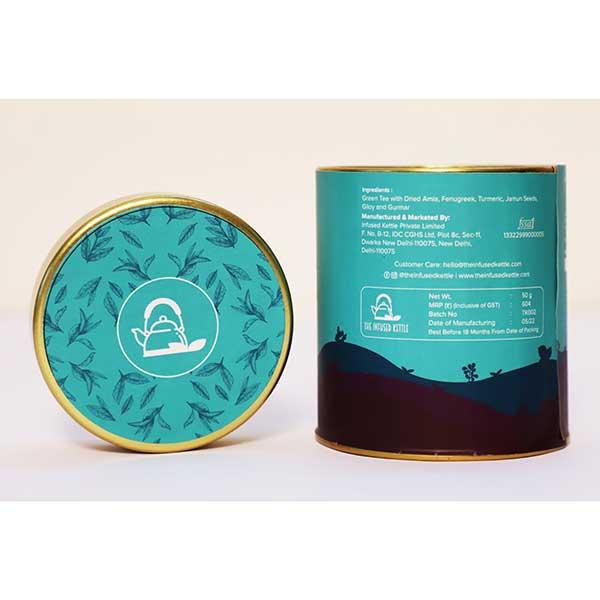 The Infused Kettle Tea Leaves - Anti Diabetic 50 gm - Teas