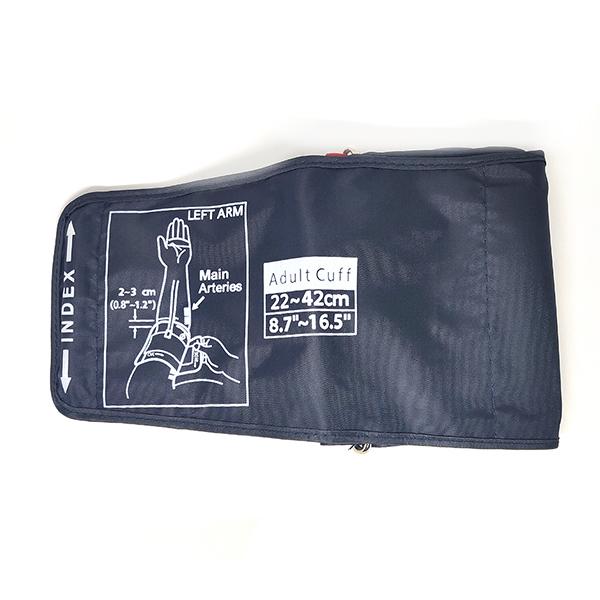 Netmeds | Sahyog Wellness Single Tube Blood Pressure Monitor Cuff (Extra Long, 22-42 cm) - Dark Blue