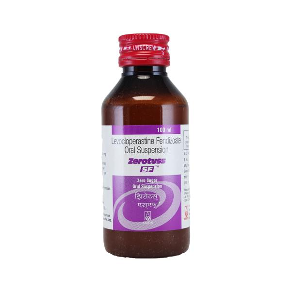 Zerotuss SF Suspension 100ml - Cough And Cold-Cou