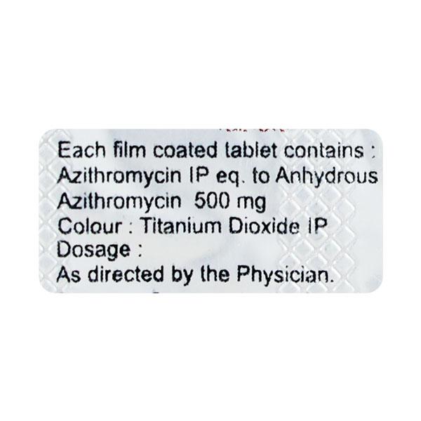 AZFORAC 500 Tablet 3's - Bacterial Infections-Mac