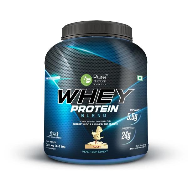 Netmeds | Pure Nutrition Whey Blend Protein Powder - Kulfi Flavour 2 kg