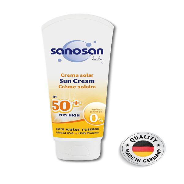 Netmeds | Sanosan Baby Sun Cream Spf 50+ 75 ml