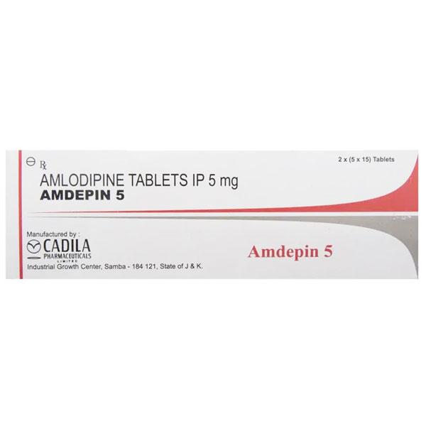 AMDEPIN 5 Tablet 10's - Hypertension-Cal