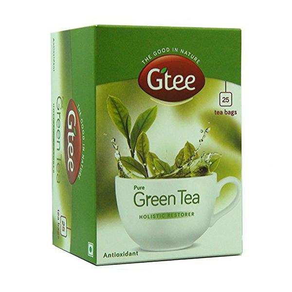 Netmeds | GTEE Green Tea Bags - Mint + Amla 25's