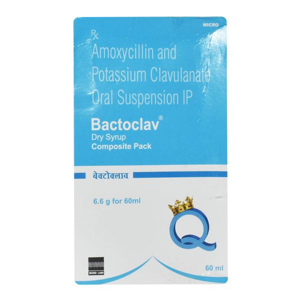 BACTOCLAV Dry Syrup 60ml - Bacterial Infections-Pen