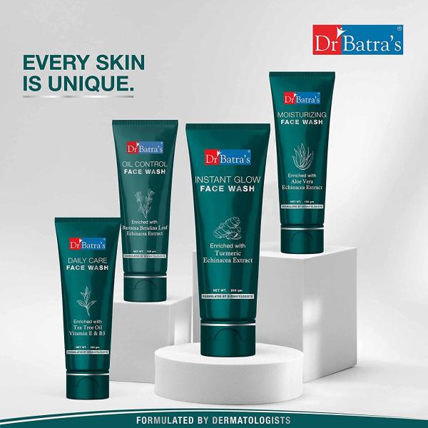 Dr Batra's Moisturizing Face Wash - Aloe Vera 100 gm - Face Wash & Cleansers