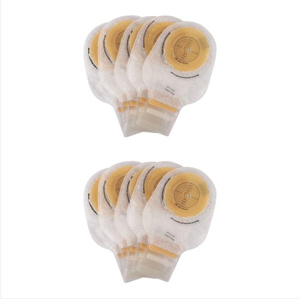 Bao Health One Piece Open Ostomy Pouch For Infant Velcro Closure (1213200FU) (5 - 32 mm) 20's - Bags