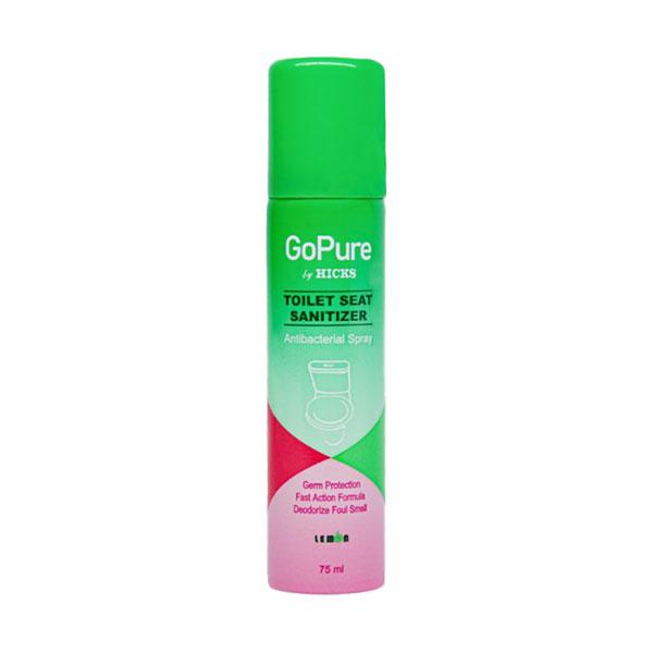 Netmeds | Hicks Go Pure Toilet Seat Sanitizer 75 ml