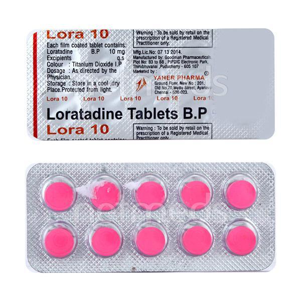 Lora Tablet 10'S - Allergies-Ant