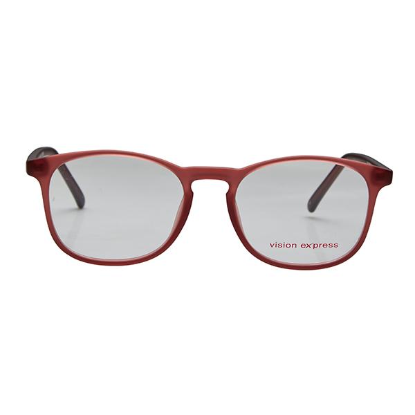 Vision Express 29496 Purple Round Eyeglasses (Including Anti-Reflective Coating Lens) 1's - Wearables Eye Glasses