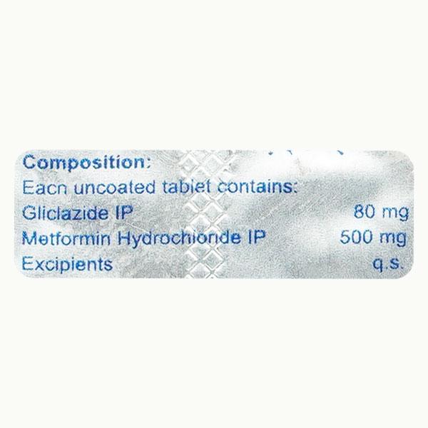 PRECLAZIDE M 80/500mg Tablet 10's - Diabetes-Ant