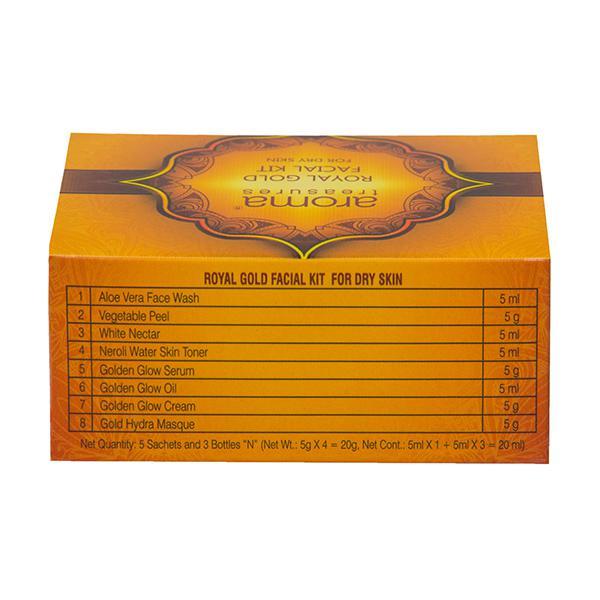 Aroma Treasure Royal Gold Facial Kit - Dry Skin 20 gm - Facial Kits