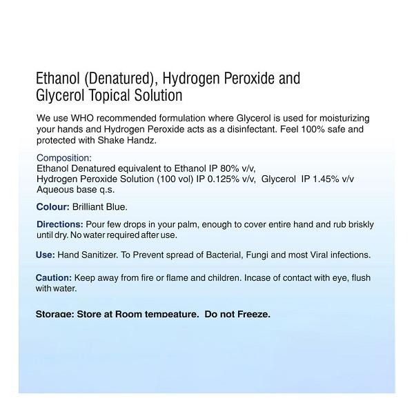 Shake HandZ-E Alcohol Hand Rub With Pump (Pack of 2 x 500 ml) - Hand Sanitizer