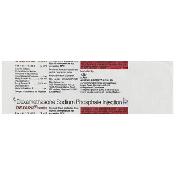 Dexaril 4mg Injection 2ml - Hormonal Therapy-Cor