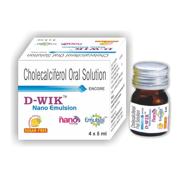 D WIK SUGAR FREE PINEAPPLE FLAVOUR NANO Emulsion 5ml - Supplements-Vam