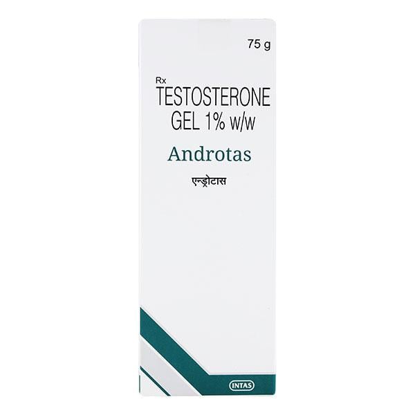 Androtas 1% Gel 75gm - Hormonal Therapy-And
