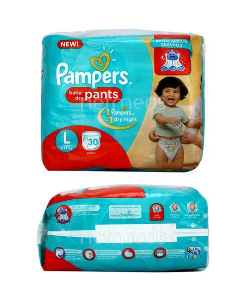 Pampers Baby Dry Pants (L) 30's - Diapers & Wipes