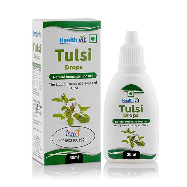Healthvit Tulsi Drops Natural Immunity Booster 30 ml