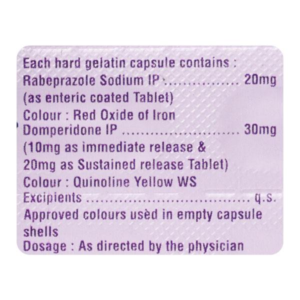 RABESEL DSR Capsule 10's - Ulcer/Reflux/Flatulence-Aaa
