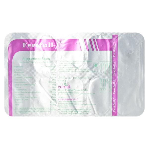 FERTFULL F Tablet 10's - Supplements-Vam