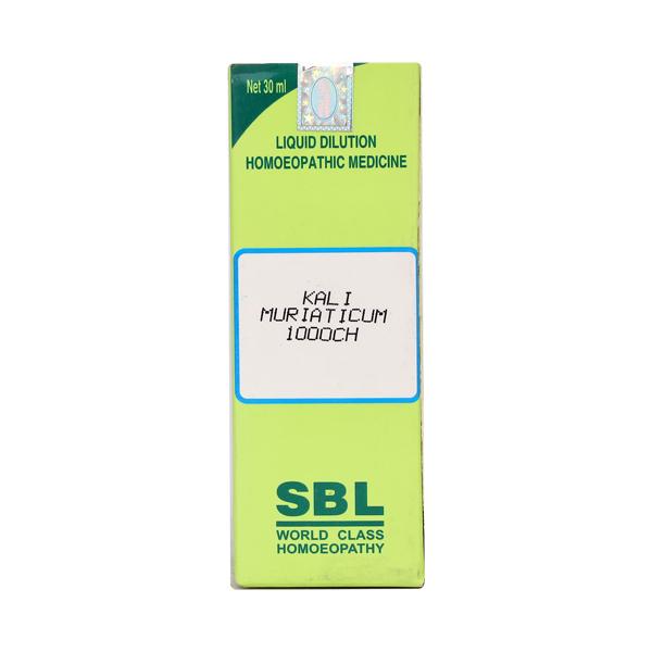 SBL Kali Muriaticum 1M Liquid 30 ml - Dilutions