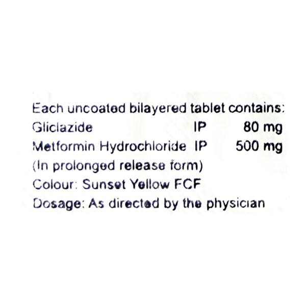 Loyzide M 80mg Tablet 15'S - Diabetes-Ant