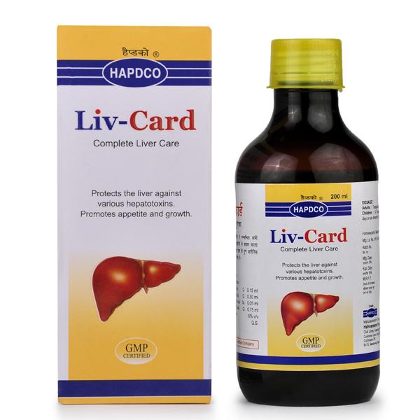 Hapdco Liv-Card Syrup 200 ml - Speciality Medicine