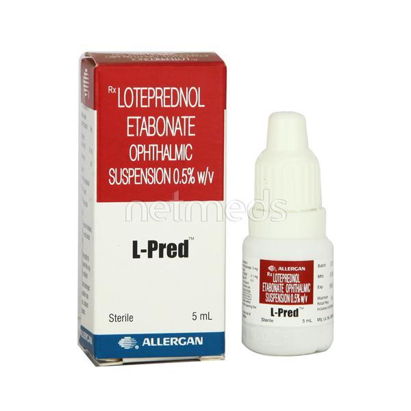 L Pred Eye Drops 5ml - Eye conditions-Eye