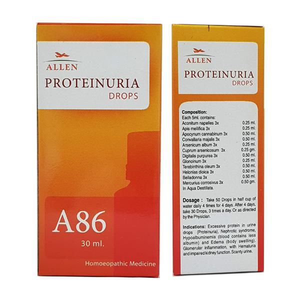 Netmeds | Allen A86 Proteinuria Drops 30 ml