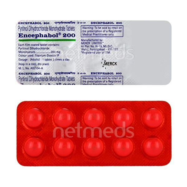 Encephabol 200mg Tablet 10'S - Nootropics And Neurotrophics