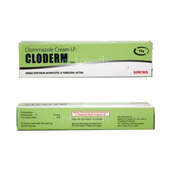 Cloderm Cream 15gm - Fungal Infections-Taa
