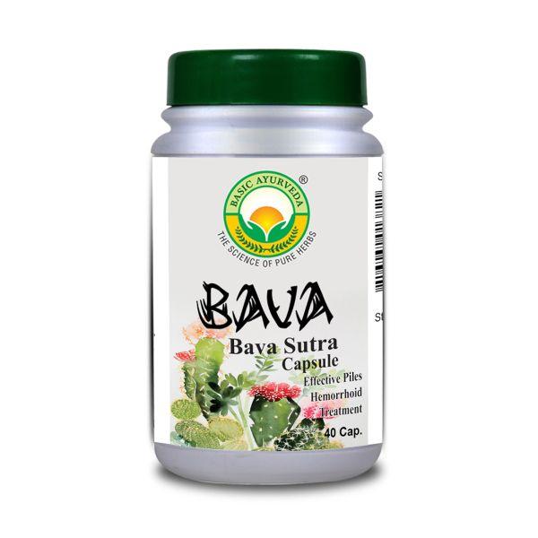 Basic Ayurveda Bava Sutra Capsule 40's - Speciality Medicines