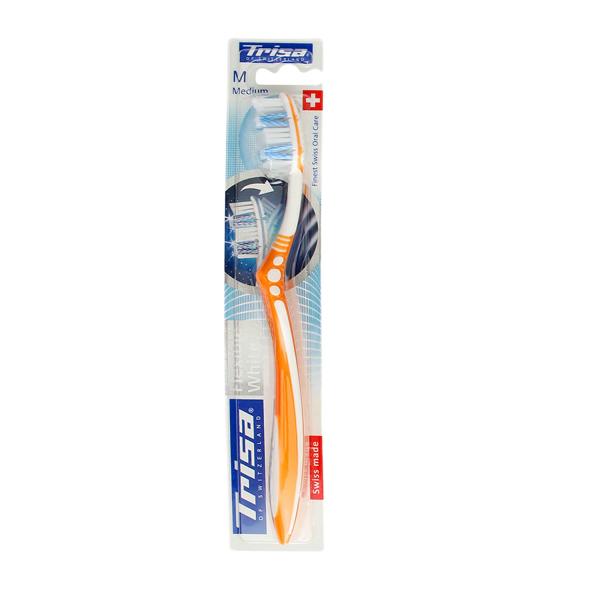 Trisa Flexible White Medium Toothbrush 1's - Baby Oral Care