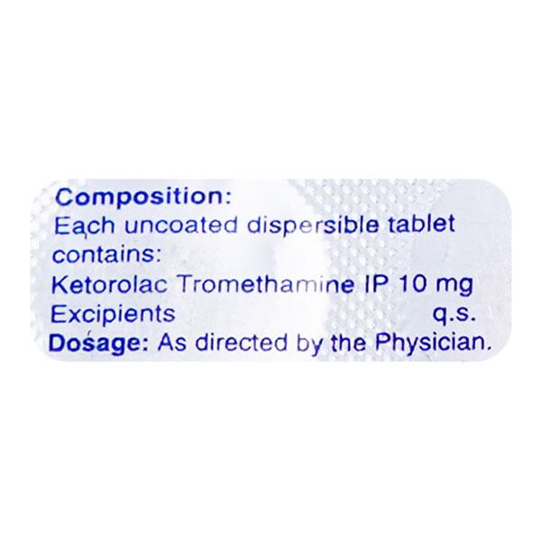 KEROSITE DT Tablet 10's - Pain relief-Nsa