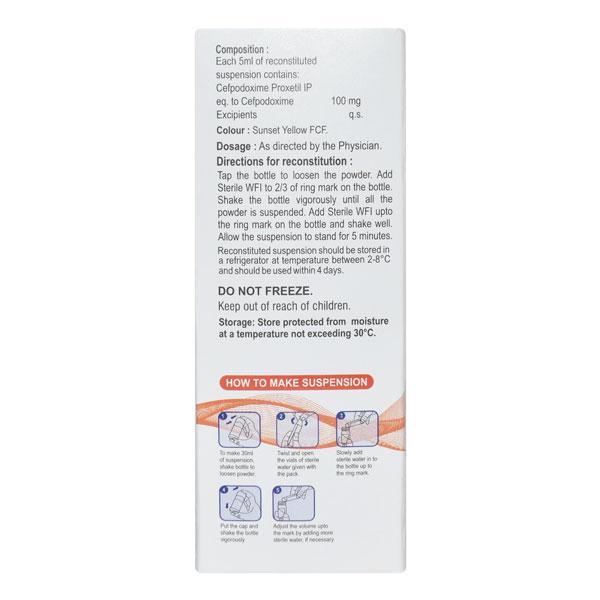 CEBEST 100 Oral suspension 30ml - Bacterial Infections-Cep