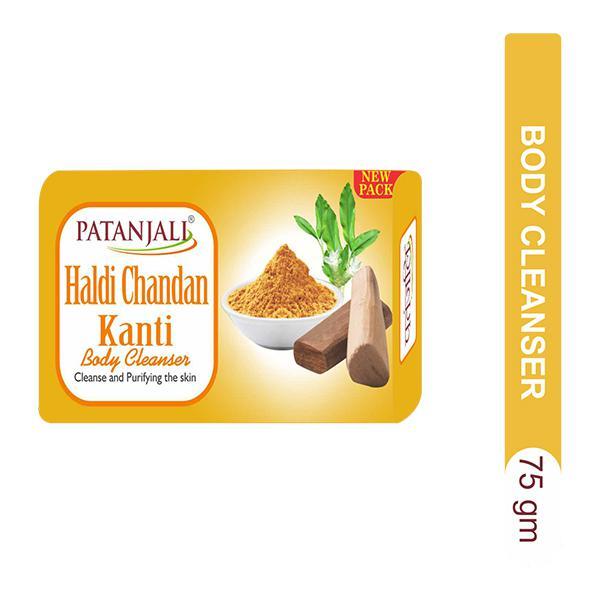 Netmeds | Patanjali Body Cleanser - Haldi Chandan Kanti 75 gm