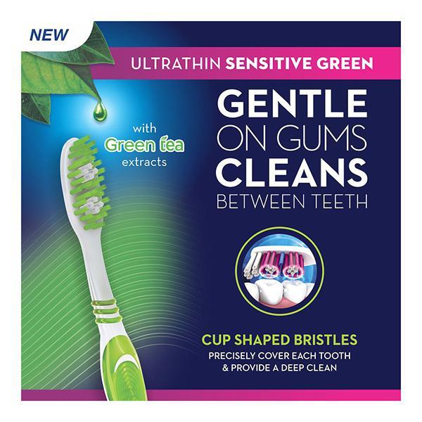 Oral B Ultrathin Sensitive Extra Soft Toothbrush (Buy 2 Get 1) - Green - Toothbrushes