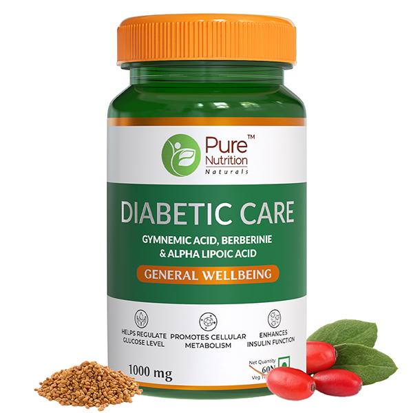 Netmeds | Pure Nutrition Diabetic Care Tablet 60's