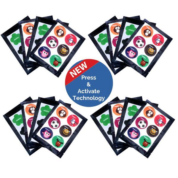 Baby Safety Inc Animal/Sport Mosquito Repellent Patches (Pack of 24) - Mosquito Repellent