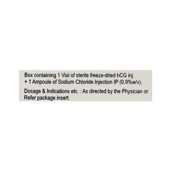 PUBERGEN HP NU 5000iu Injection 1's - Hormonal Therapy-Tro