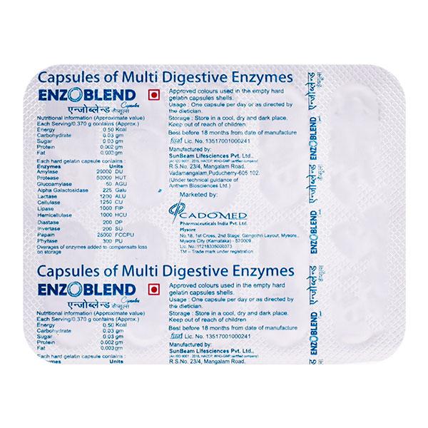 ENZOBLEND Capsule 10's - Digestion-Dig