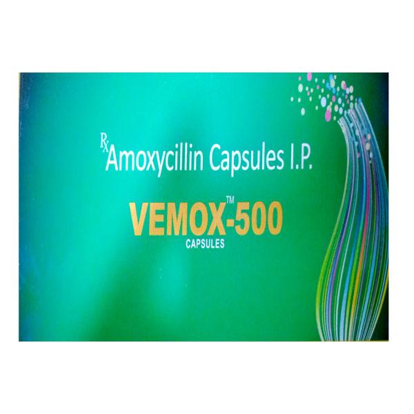 VEMOX 500 Capsule 10's - Bacterial Infections-Pen
