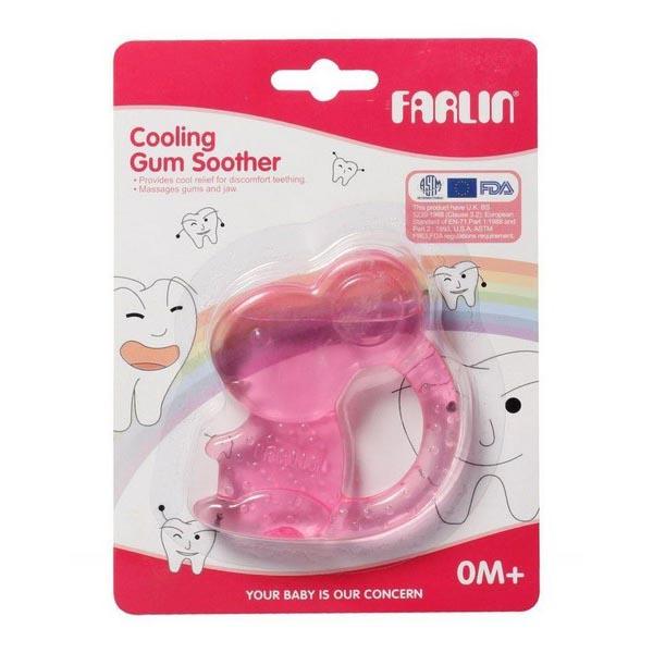 Netmeds | Farlin Rabbit Cooling Gum Soother - Pink 1's