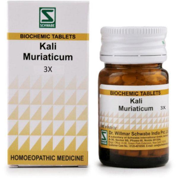 Netmeds | Dr. Willmar Schwabe Kali Muriaticum 3X Tablet 20 gm