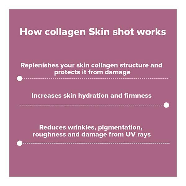 SheNeed Collagen Skin Shots Sachet - Orange (Pack of 30 x 10 gm) - Hair & Skin