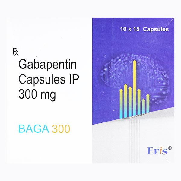 BAGA 300 Capsule 15's - Neuropathic Pain-Dru